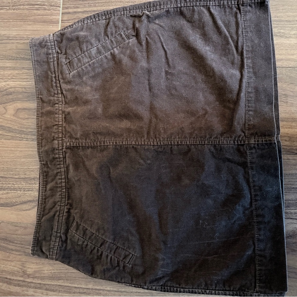 LOFT Brown Corduroy Skirt